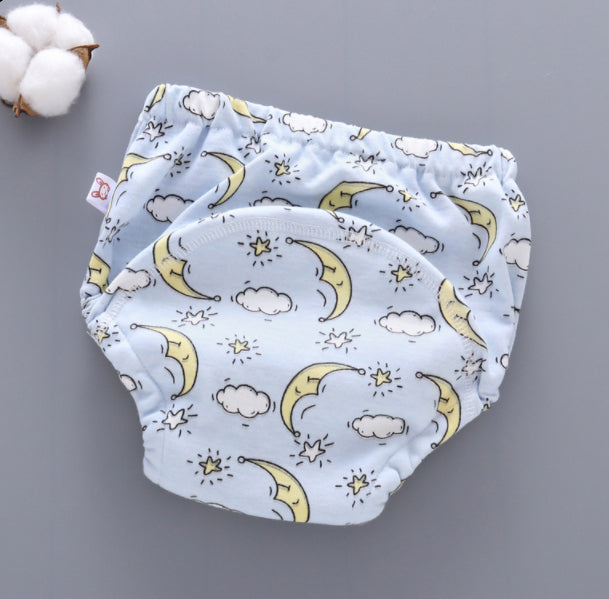 Baby Training Pants 6-Layer Washable Diaper Cover