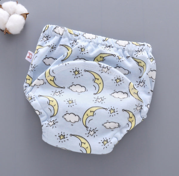 Baby Training Pants 6-Layer Washable Diaper Cover
