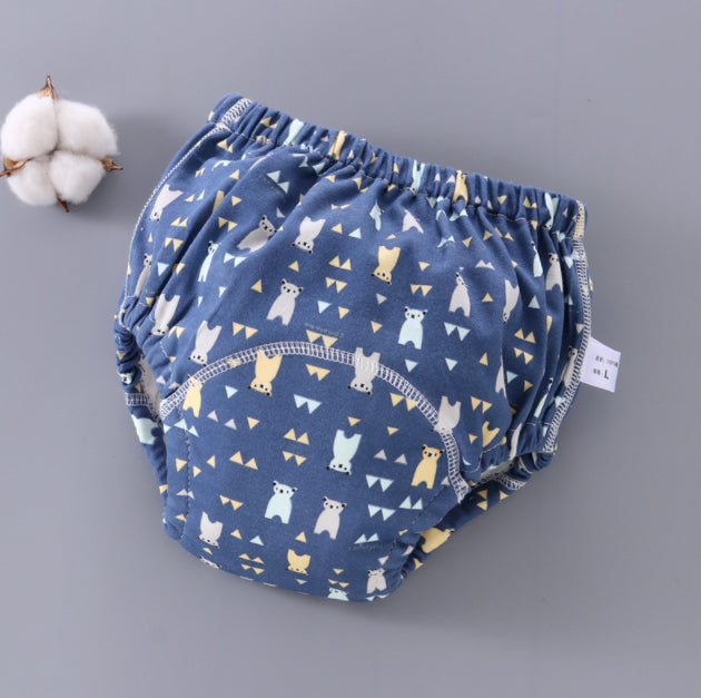 Baby Training Pants 6-Layer Washable Diaper Cover