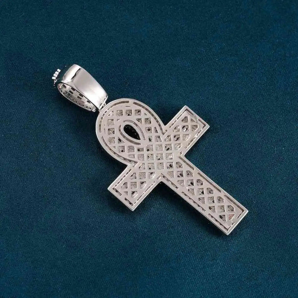 Iced-Out Cubic Zirconia Heart Pendant Necklace – Hip Hop Statement