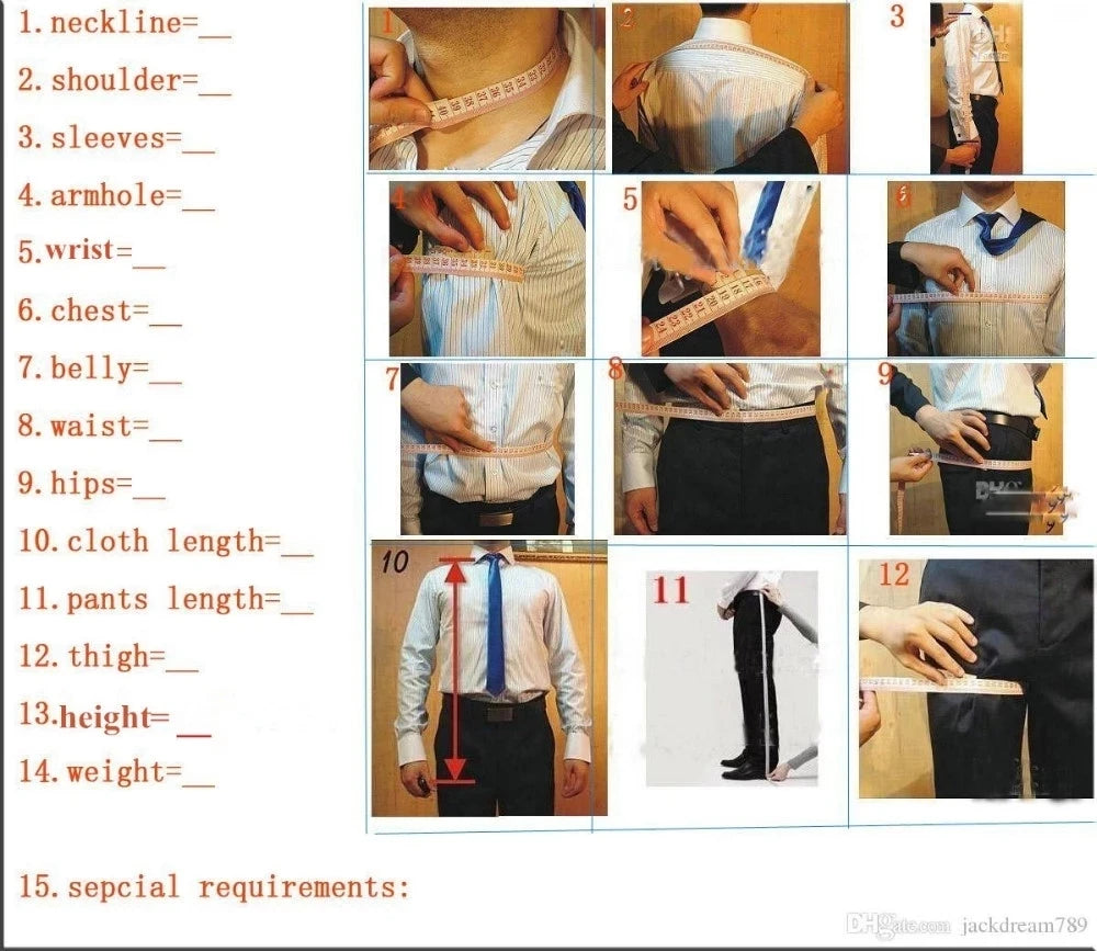 New Arrival One Button Groomsmen Notch Lapel Groom Tuxedos 2 Pieces Men Suits Wedding/Prom Best Blazer ( Jacket+Pants)