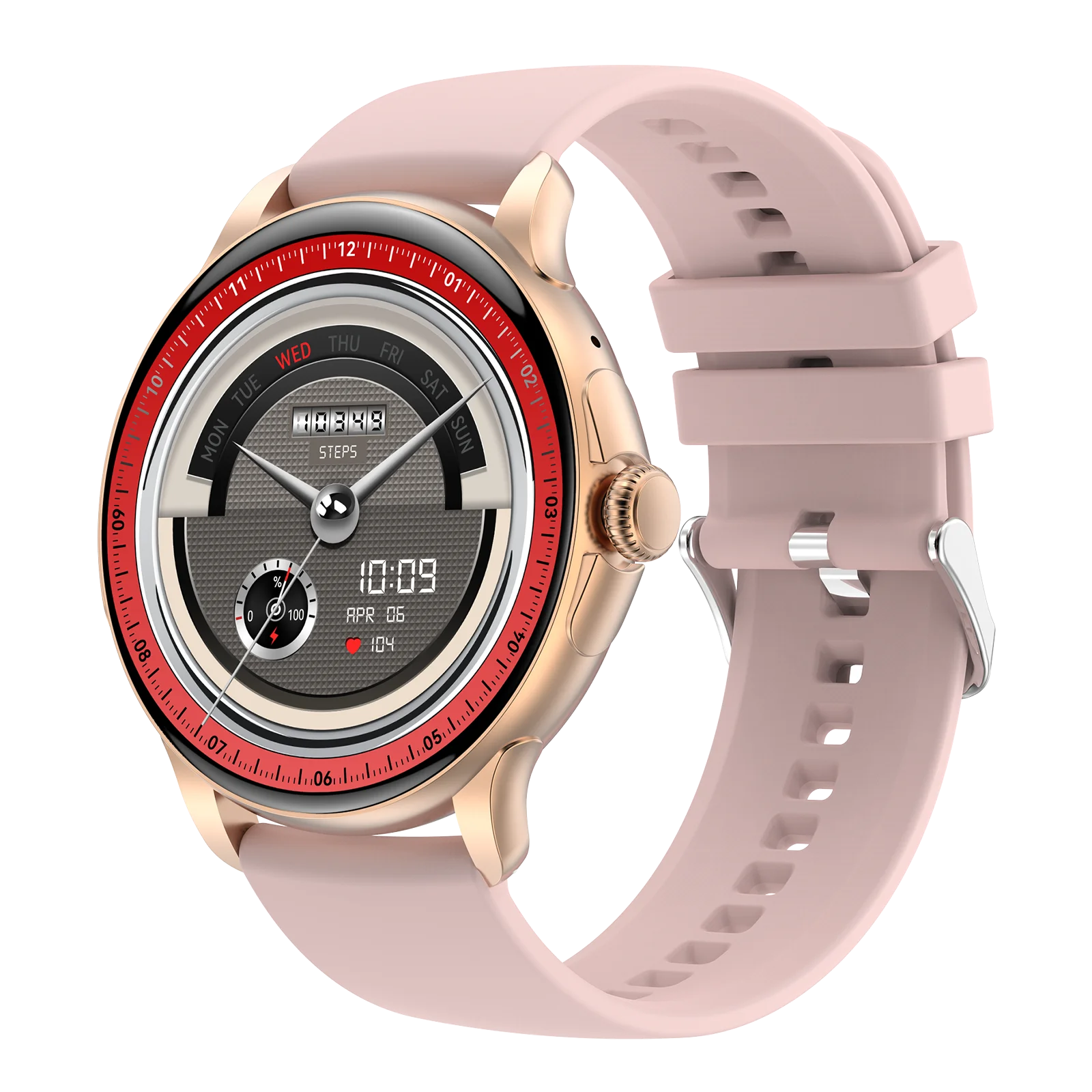 HK49 AMOLED Fitness Smart Watch — 1.43" Screen, Health & Activity Tracking
