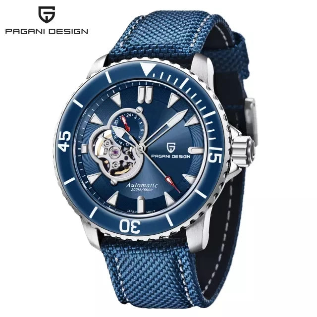 PAGANI DESIGN 1674 NH39 Automatic Watch — Sapphire, 10BAR, 44mm