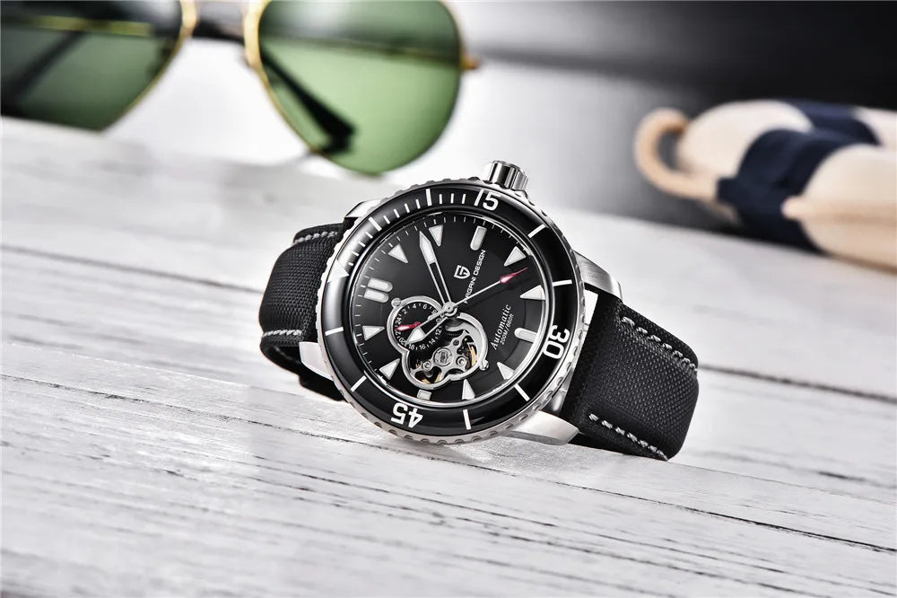 PAGANI DESIGN 1674 NH39 Automatic Dive Watch — Sapphire, 10BAR, 44mm