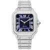 Premium Iced Out Moissanite Automatic Watch — 43mm, Sapphire, Day/Date