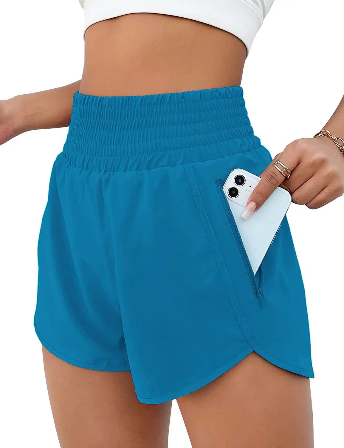 2-in-1 Workout Shorts with Liner