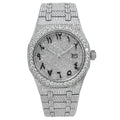 Hip Hop VVS1 Moissanite Automatic Watch — 42mm Round, Sapphire, Gift Box