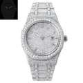 Men's Luxury Sapphire Iced Out VVS Moissanite Automatic Watch