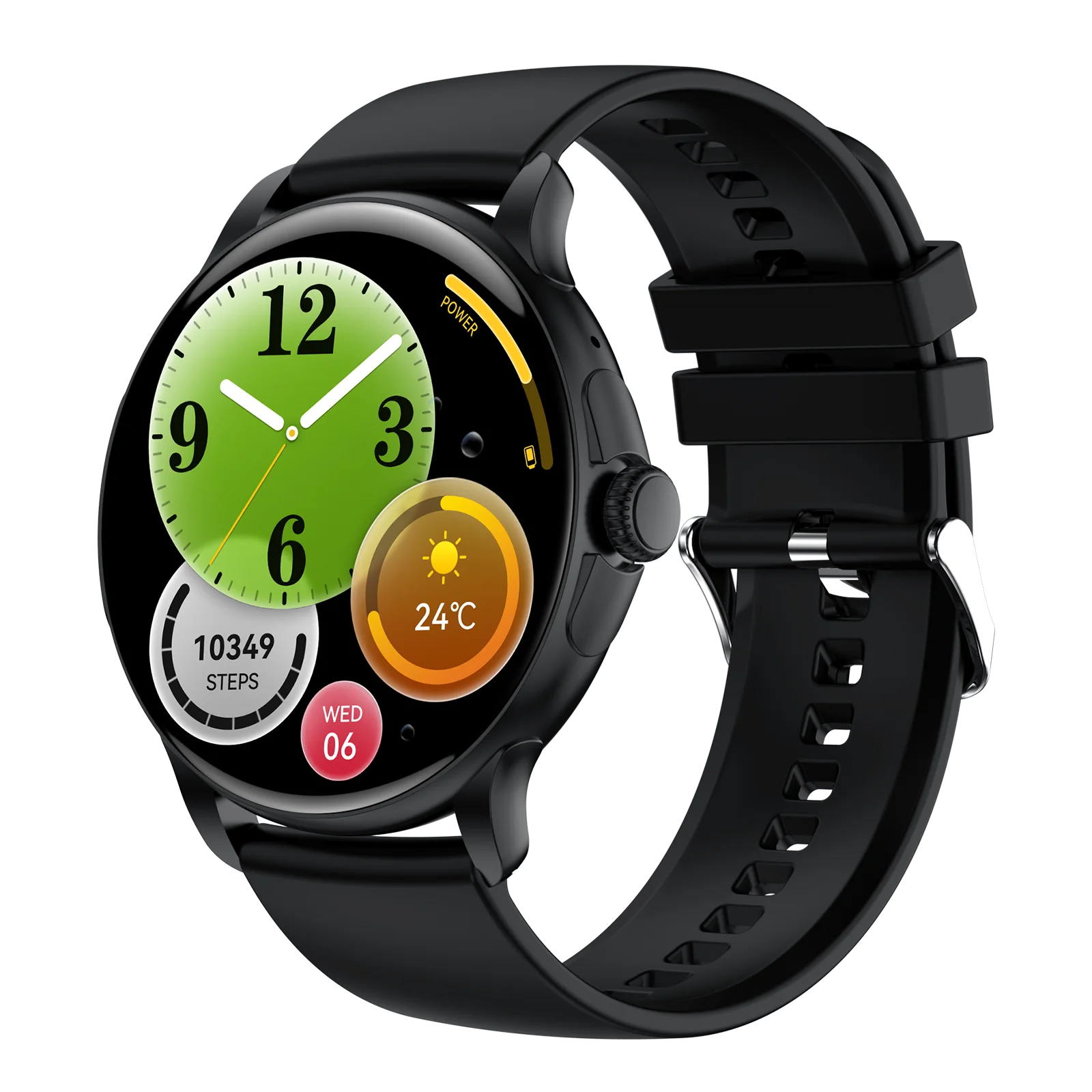 HK49 AMOLED Fitness Smart Watch — 1.43" Screen, Health & Activity Tracking