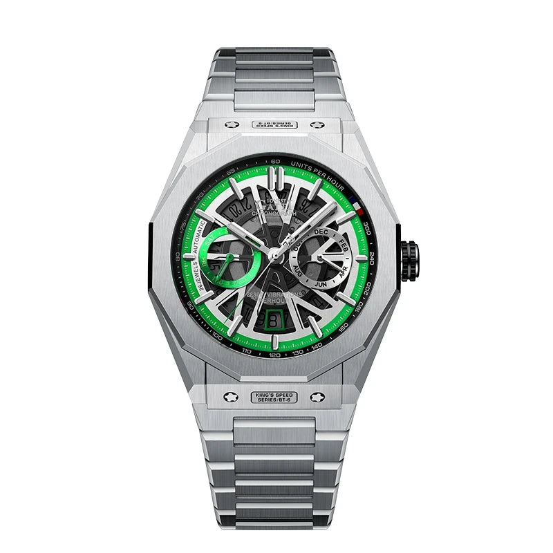 Bonest Gatti BG9601 CITIZEN Movement Automatic Watch — Sapphire, 5BAR, Gold
