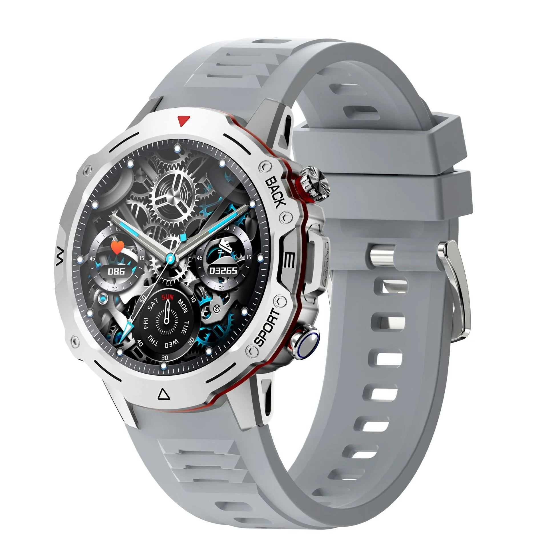 G102 Smart Watch — 1.39" HD Round Screen, Fitness Tracking