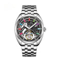 AESOP Custom Flying Tourbillon Watch — Oval Case, Sapphire, Leather