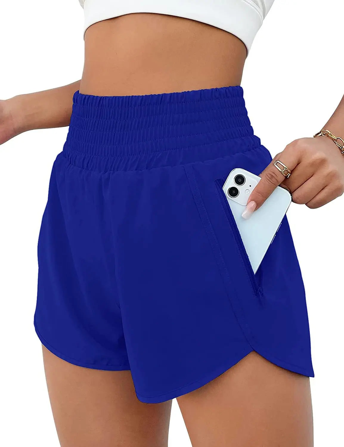 2-in-1 Workout Shorts with Liner