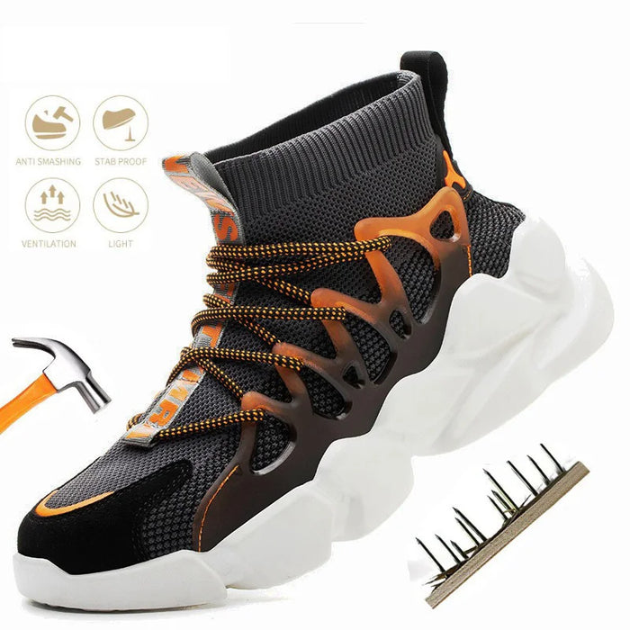 Fashion Work Safety Boots Lightweight Composite Toe