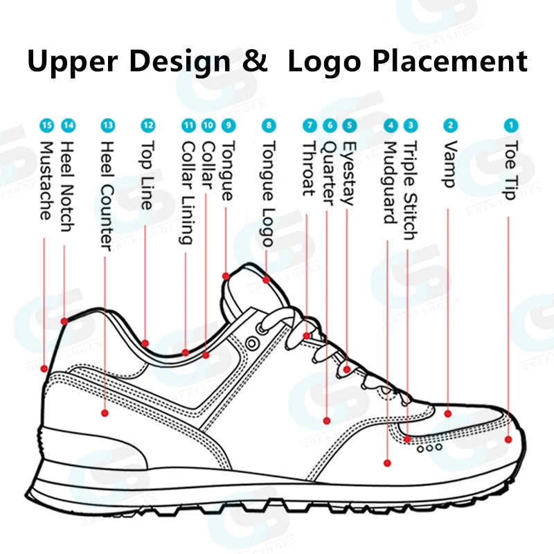 Greatshoes Daddy Shoes High Heel Black Sneakers Shoes Sports,Custom Men Trainers Casual Walking Shoes