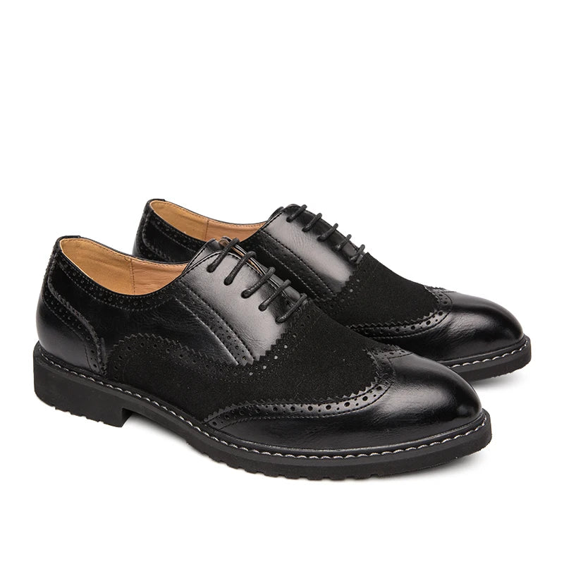 Zapatos De Vestir Hombre Made in China Factory Original Quality Big Size 46 Hard Sole Fashionable Men Dress Business Shoes