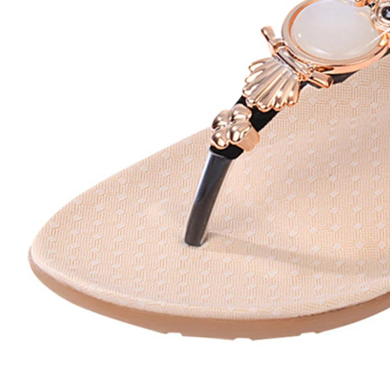 Fashion Sandals for Women Flat Summer Shoes Cartoon Owl Shoes Women's Sandals Sweet Brand Summer Footwear ZH2858