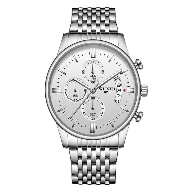 WLISTH Business Quartz Watch — 42mm, Three-Hand, Day/Date, Slim