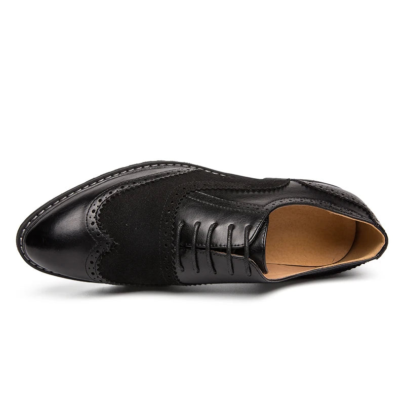 Zapatos De Vestir Hombre Made in China Factory Original Quality Big Size 46 Hard Sole Fashionable Men Dress Business Shoes