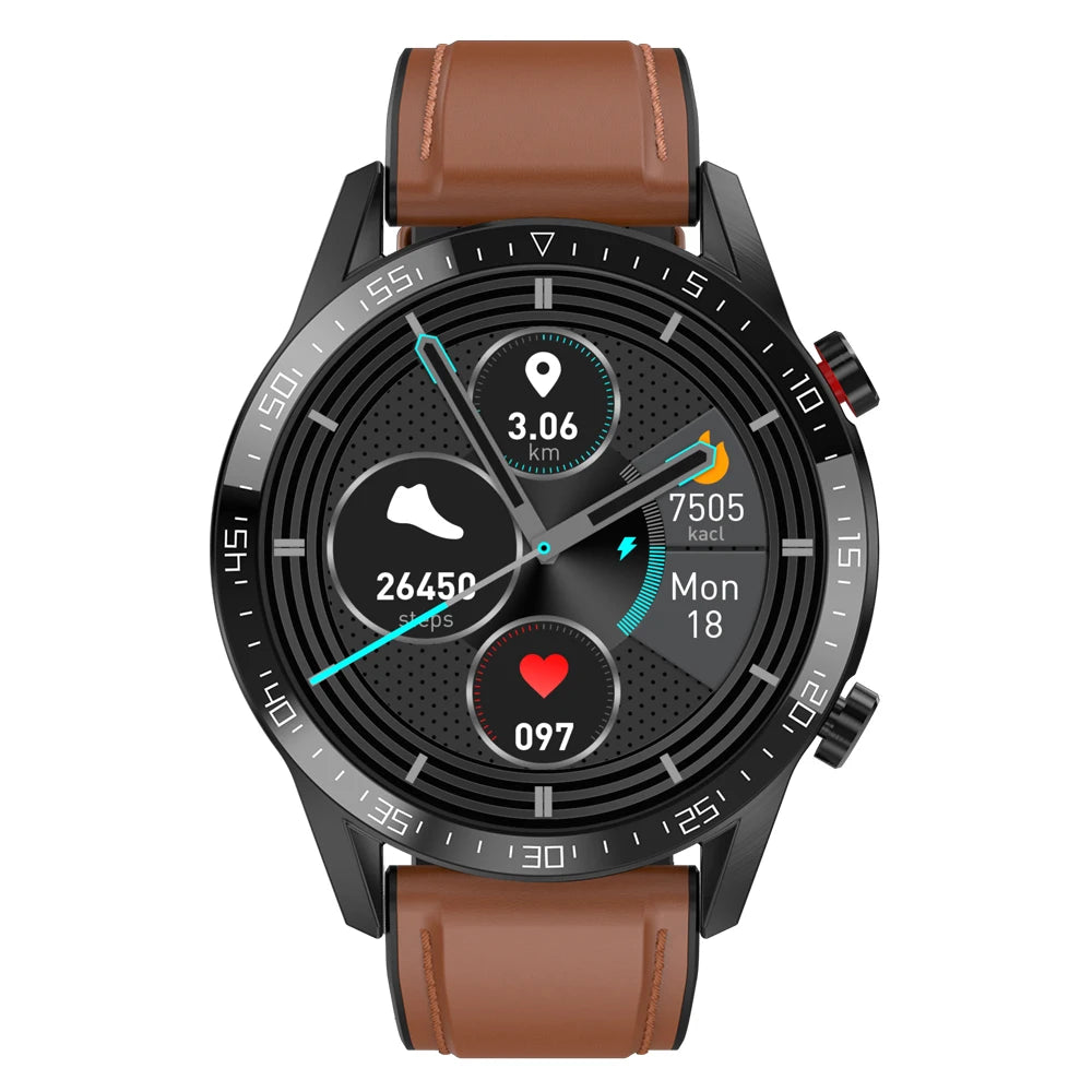 Upper Retina G5 Smart Watch — 1.39" AMOLED, IP68 Waterproof, Full Round