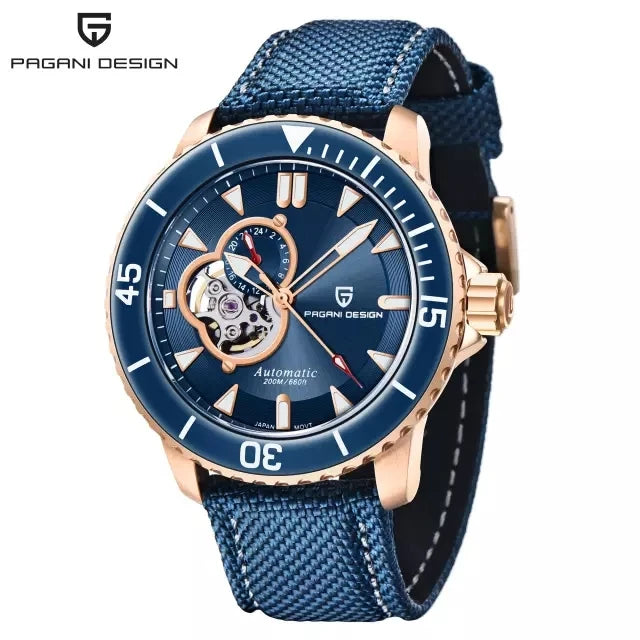 PAGANI DESIGN 1674 NH39 Automatic Dive Watch — Sapphire, 10BAR, 44mm