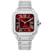Premium Iced Out Moissanite Automatic Watch — 43mm, Sapphire, Day/Date