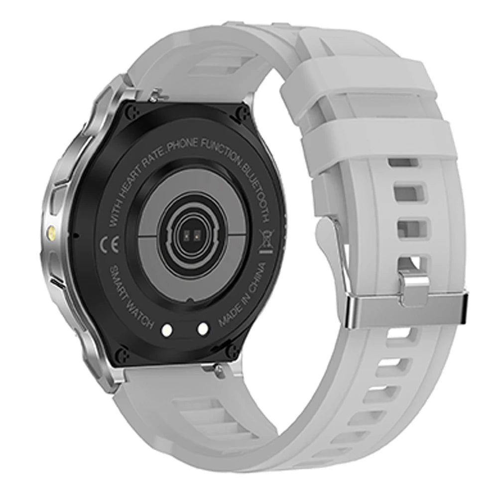 2024 QW50 Outdoor Smart Watch 1.39inch BT Call  NFC Compass Flashlight Waterproof Health Monitoring  Sports Smartwatch for Men