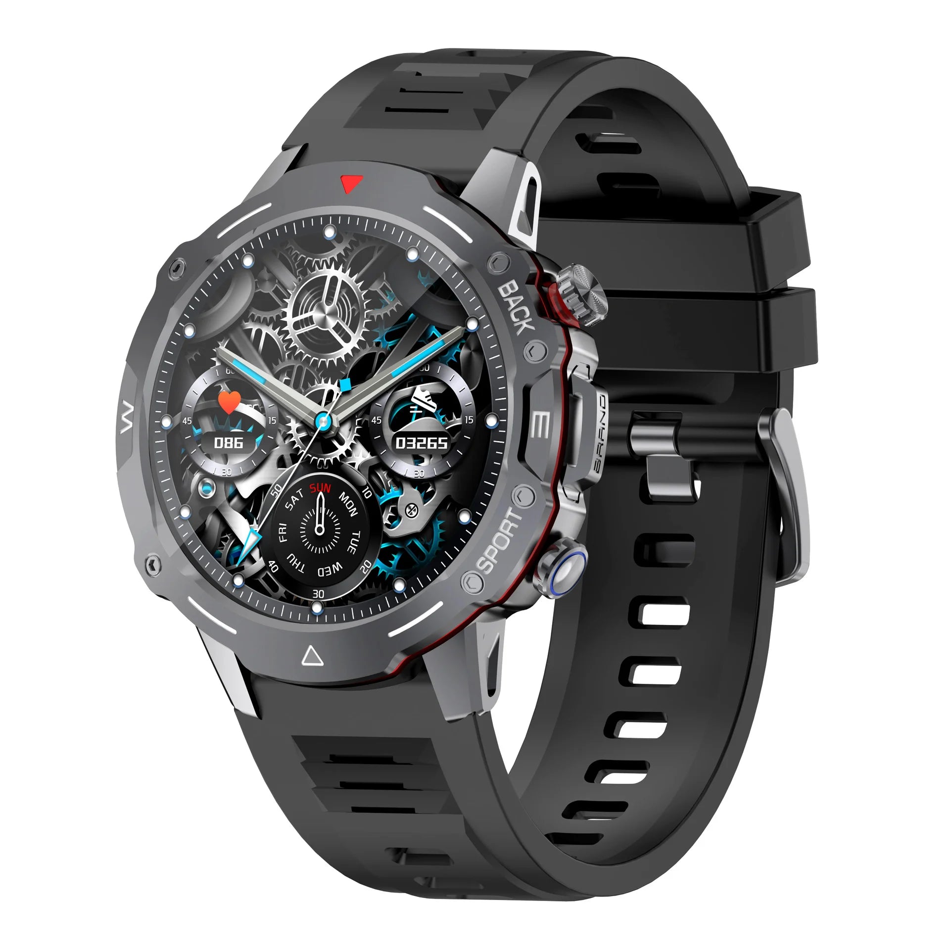 G102 Smart Watch — 1.39" HD Round Screen, Fitness Tracking