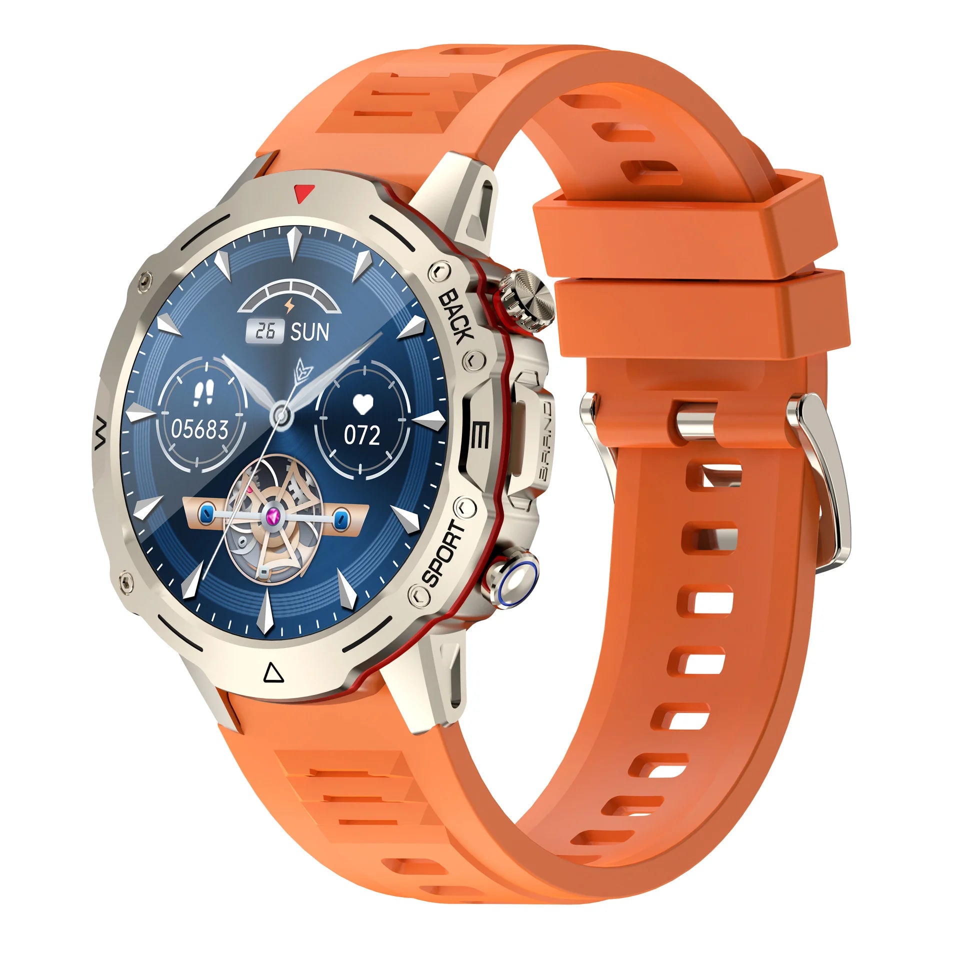 G102 Smart Watch — 1.39" HD Round Screen, Fitness Tracking