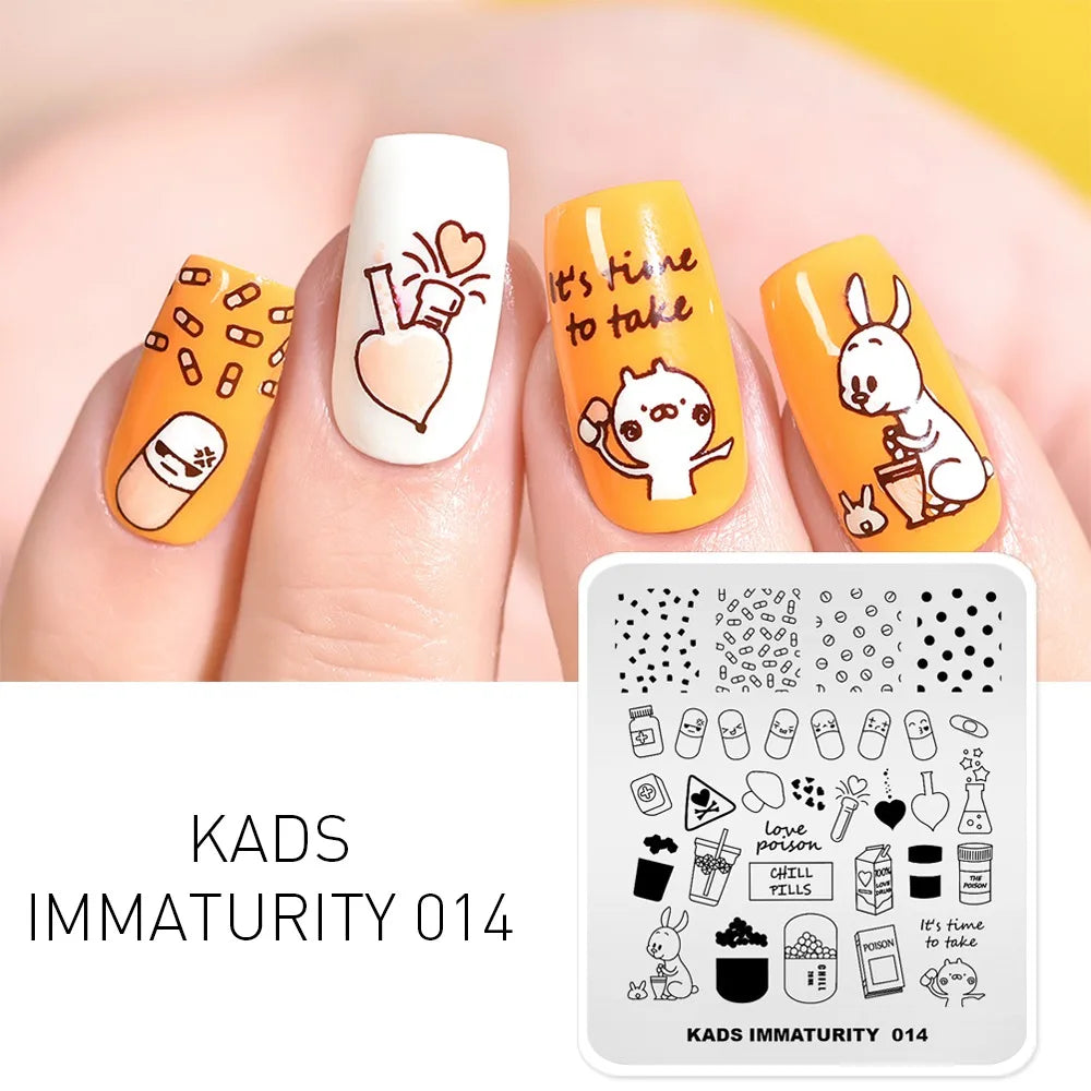 KADS Nail Stamping Plates