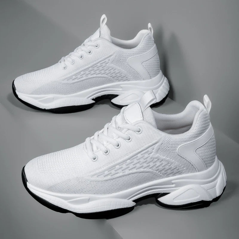 Men's Invisible Height-Increasing Mesh Sneakers