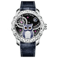 Lucky Harvey Owl Skeleton Automatic Watch — 43mm, Sapphire, 5BAR