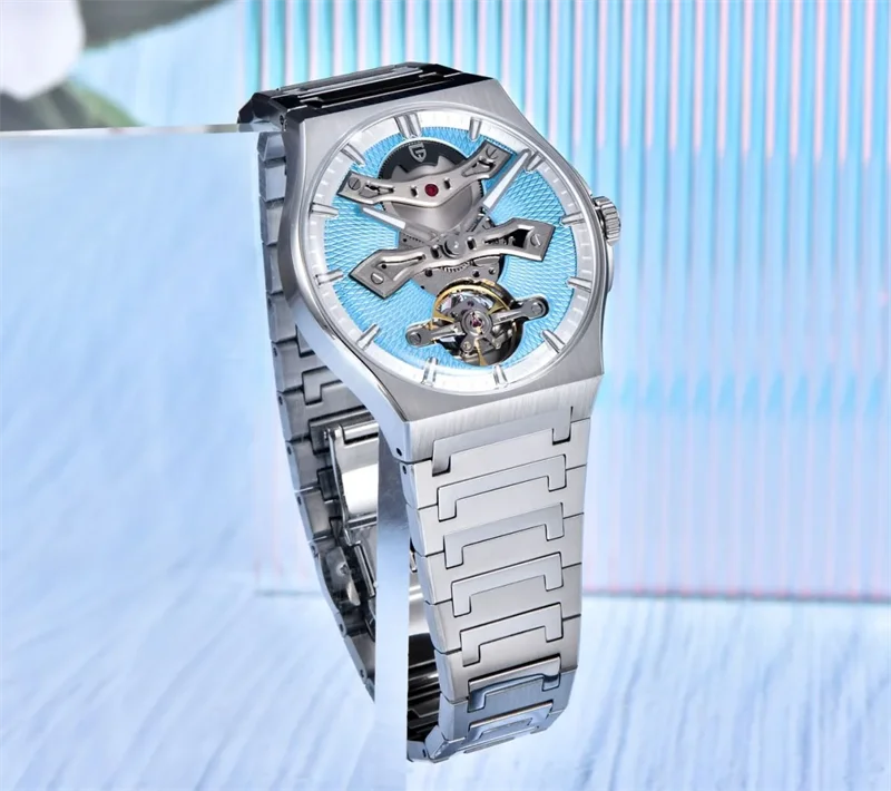 PAGANI DESIGN PD-YS028 Hollow Tourbillon Watch — 42mm, 10BAR