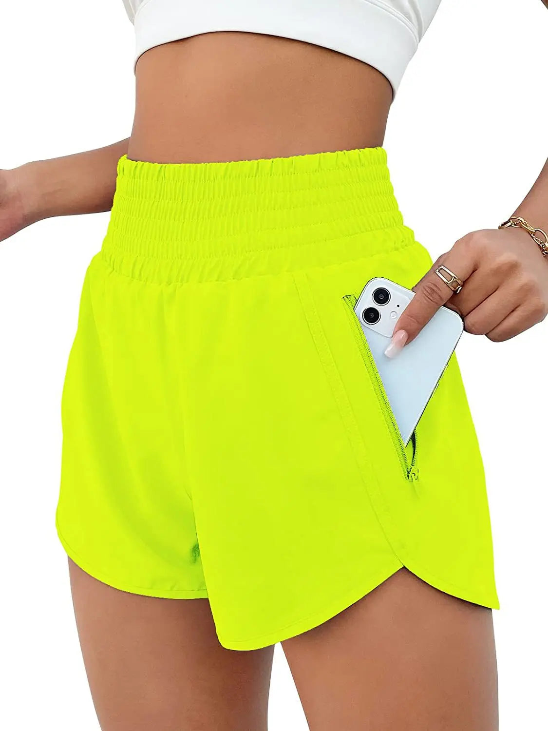 2-in-1 Workout Shorts with Liner