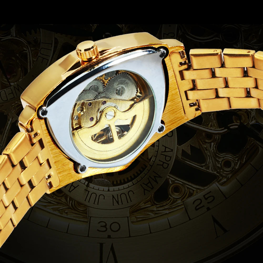 WINNER 526 Skeleton Tourbillon Automatic Watch — 42mm, CITIZEN Movement