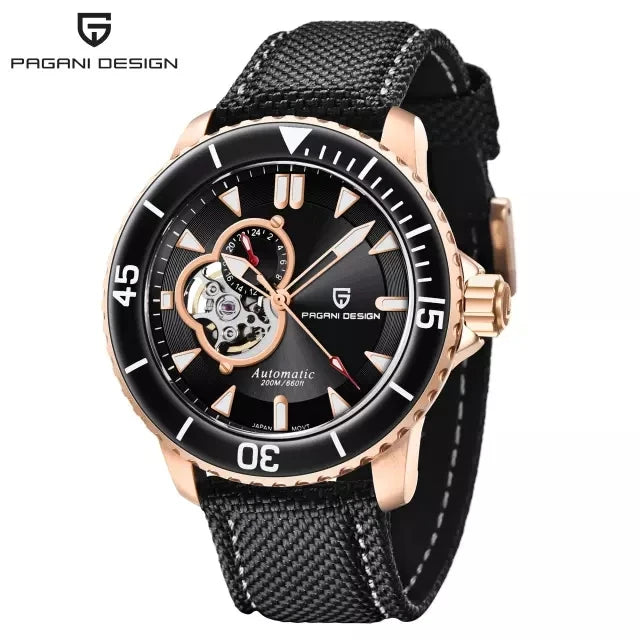 PAGANI DESIGN 1674 NH39 Automatic Watch — Sapphire, 10BAR, 44mm