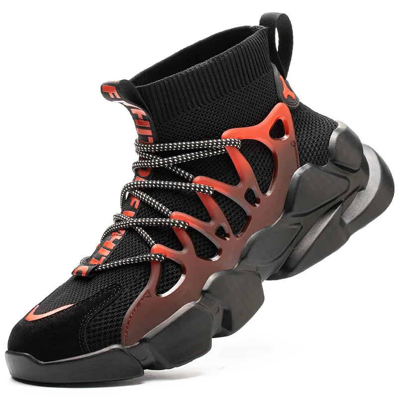 Fashion Work Safety Boots Lightweight Composite Toe