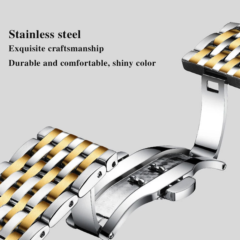 POEDAGAR Green Dial Stainless Sport Watch — Shock Resistant, Luminous, 3BAR