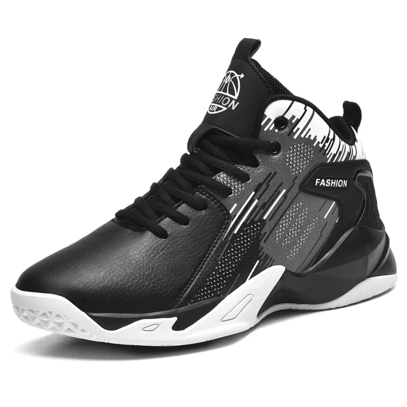 OEM ODM Brand Logo Custom Men Fashion Style High Big Size Sports Professional Sneakers Basketball Shoes