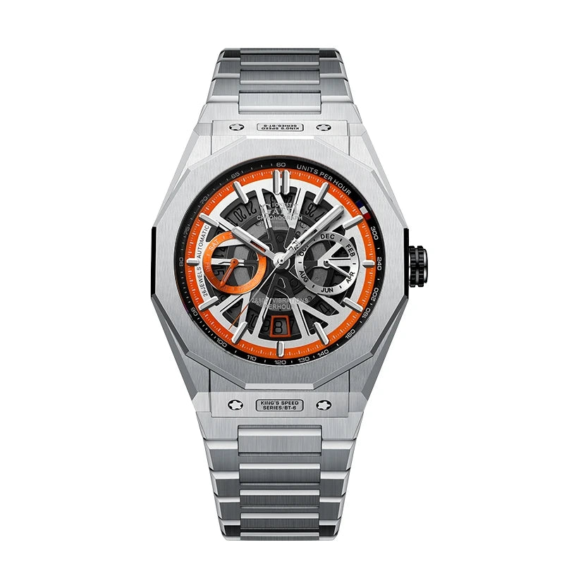 Bonest Gatti BG9601 CITIZEN Movement Automatic Watch — Sapphire, 5BAR, Gold