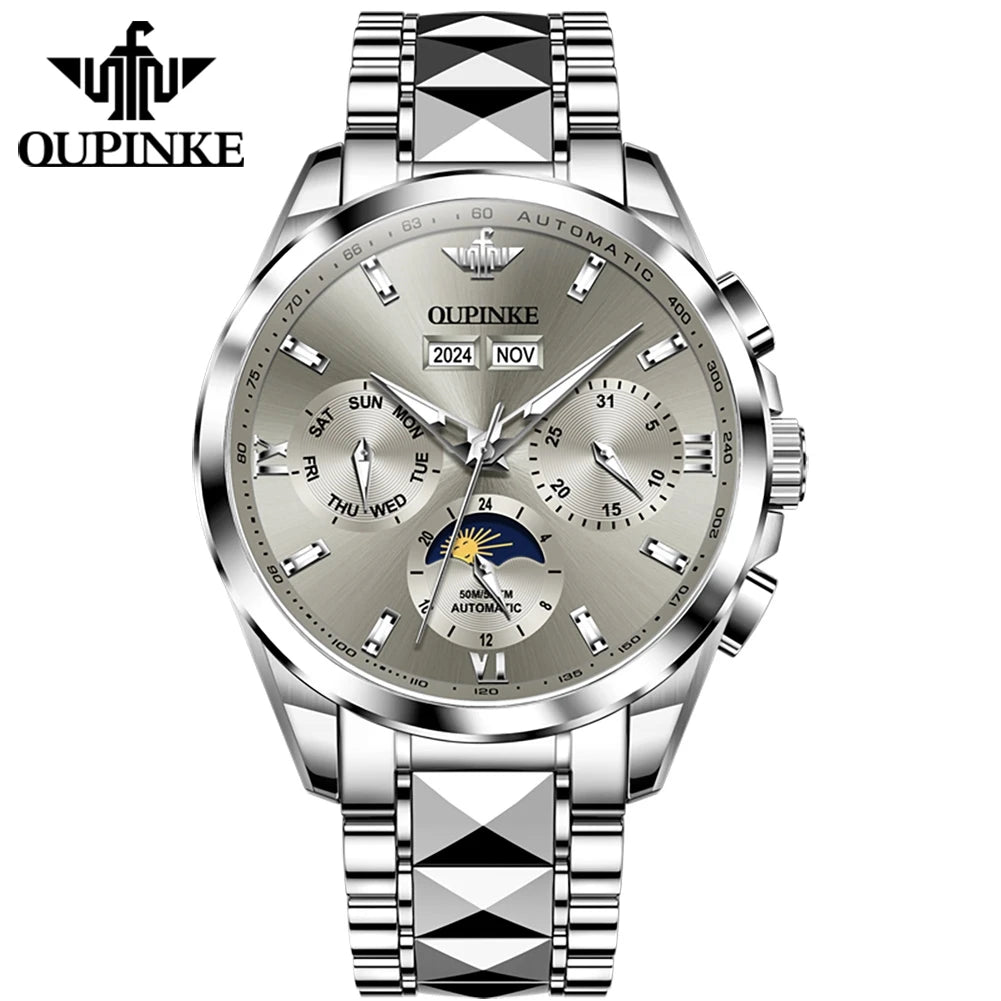 OUPINKE 3201 Tourbillon Automatic Watch — 40mm, Sapphire, Power Reserve
