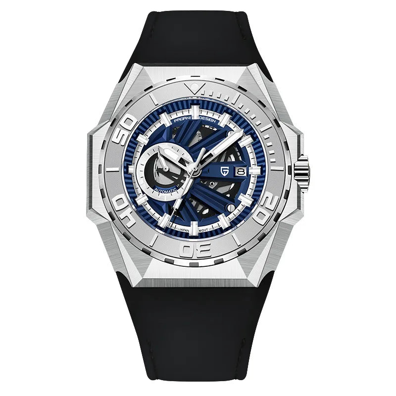 PAGANI DESIGN PD-YS007 Hollow Mechanical Watch — 47.5mm, Sapphire, 10BAR