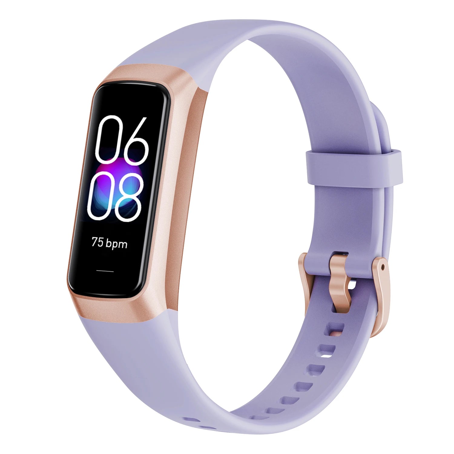 C80 Amoled High Resolution Body Temperature Heart Rate Monitor Sport Tracking Smart Bracelet Watches for Men and Women