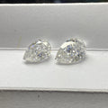 HQ GEMS Ice Crushed Cut Pear Shape White D VVS1 Lab Grown Moissanite Pendant Jewelry Diamond