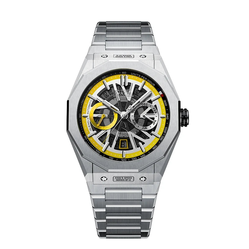 Bonest Gatti BG9601 CITIZEN Movement Automatic Watch — Sapphire, 5BAR, Gold