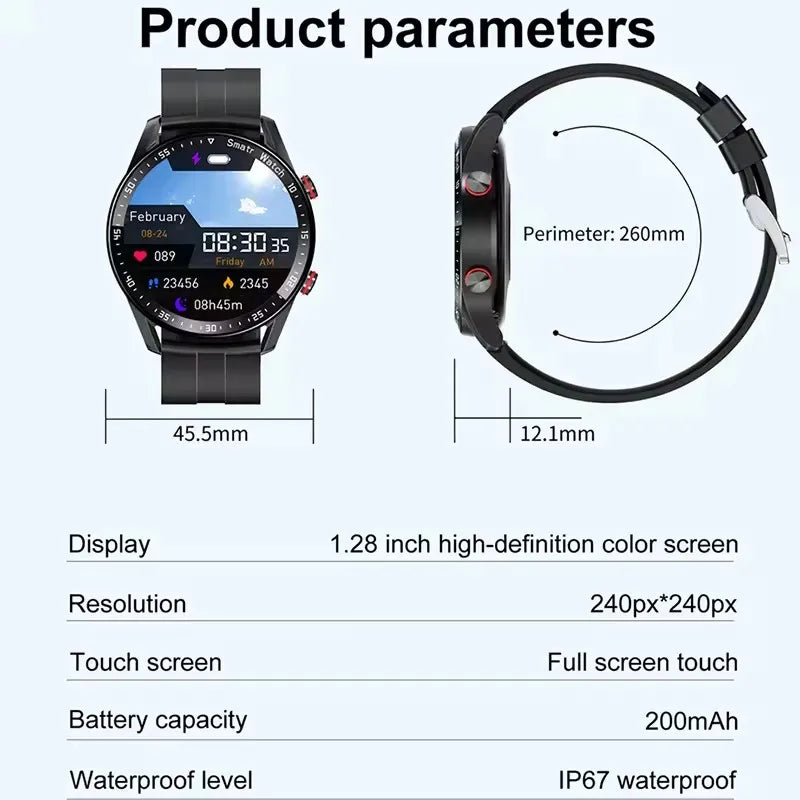 HW20 Smart Watch ECG Monitoring Men Women HD Screen Heart Rate Wireless Call GPS Tracker Information Reminder Reloj Smartwatch