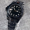 Tandorio NH35A Left Crown Diver Watch — Sapphire, 20BAR, 904L Bracelet