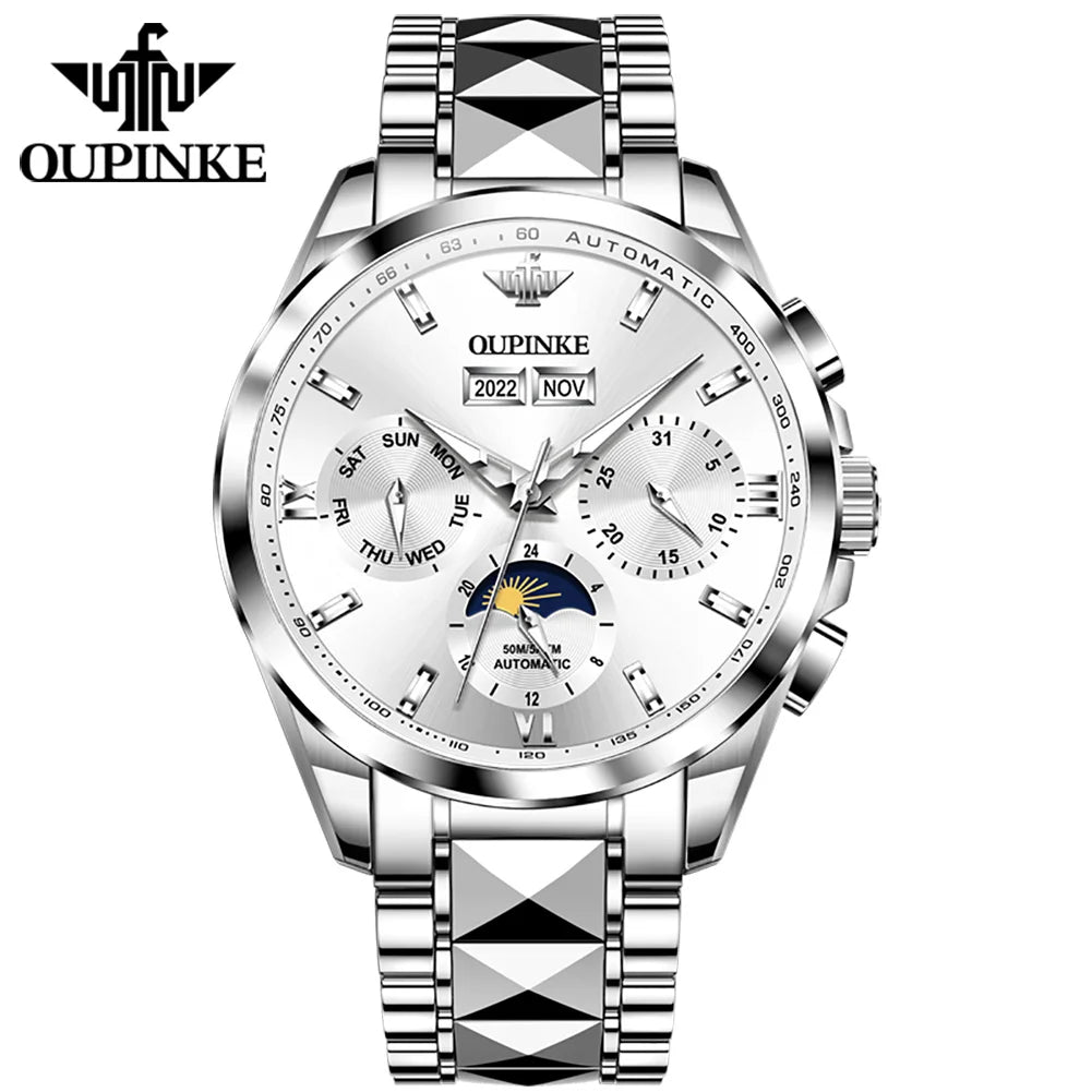 OUPINKE 3201 Tourbillon Automatic Watch — 40mm, Sapphire, Power Reserve