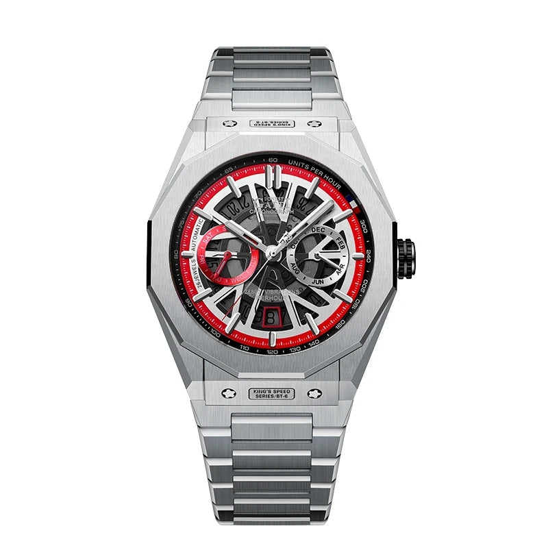 Bonest Gatti BG9601 CITIZEN Movement Automatic Watch — Sapphire, 5BAR, Gold