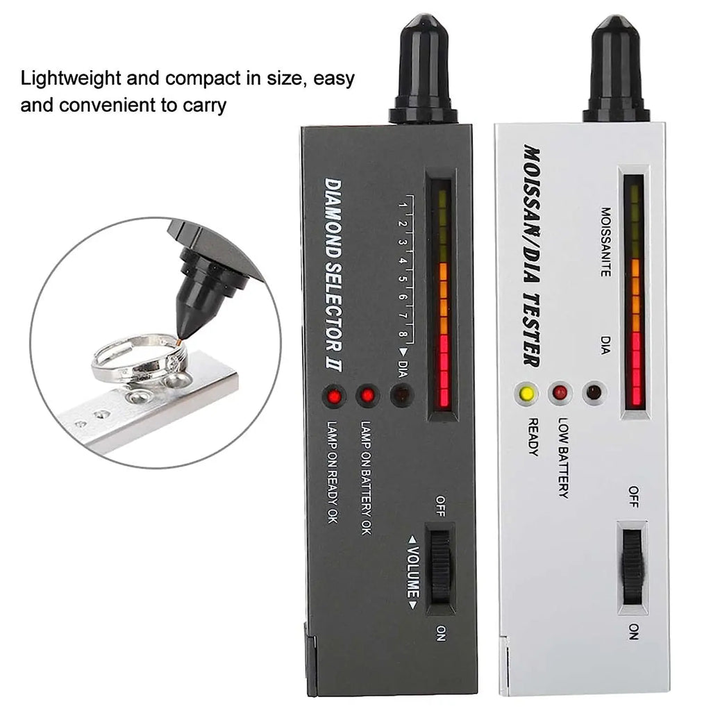 Portable Thermal Conductor Diamond Pen Hardness Tester Metal Tool for Authenticity Detection of Diamonds Moissanite Jadeite Jade